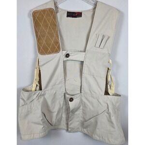 America's West Sport Clothing Vest Sz M Shooting Hunting Pockets Padded Shoulder